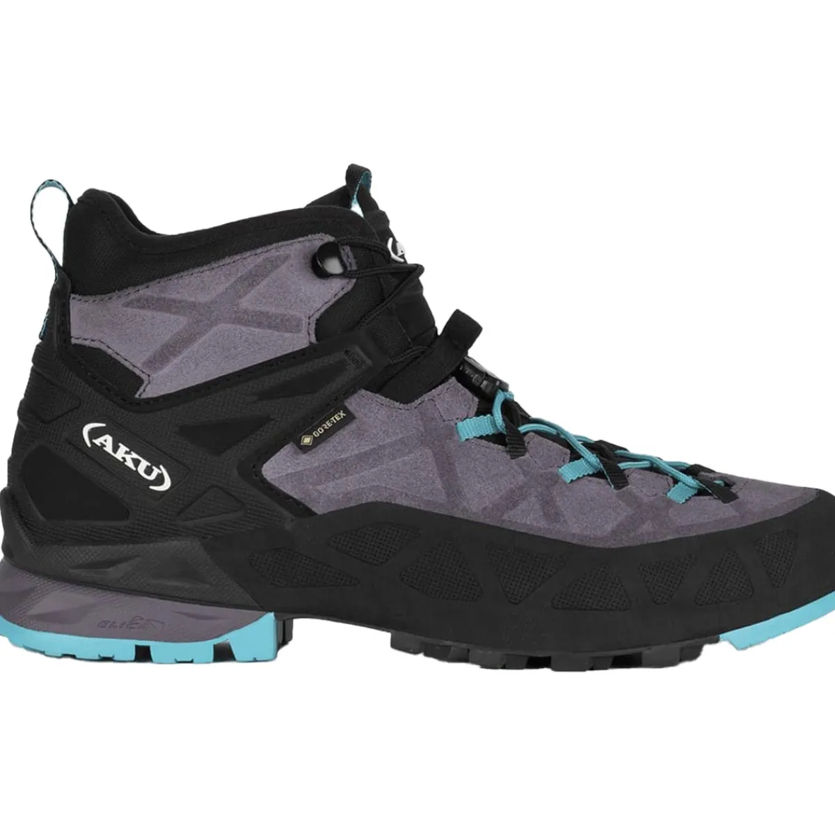 AKU Rock DFS Mid GTX W's women's trekking boots Light Grey/Light Blue Clearance