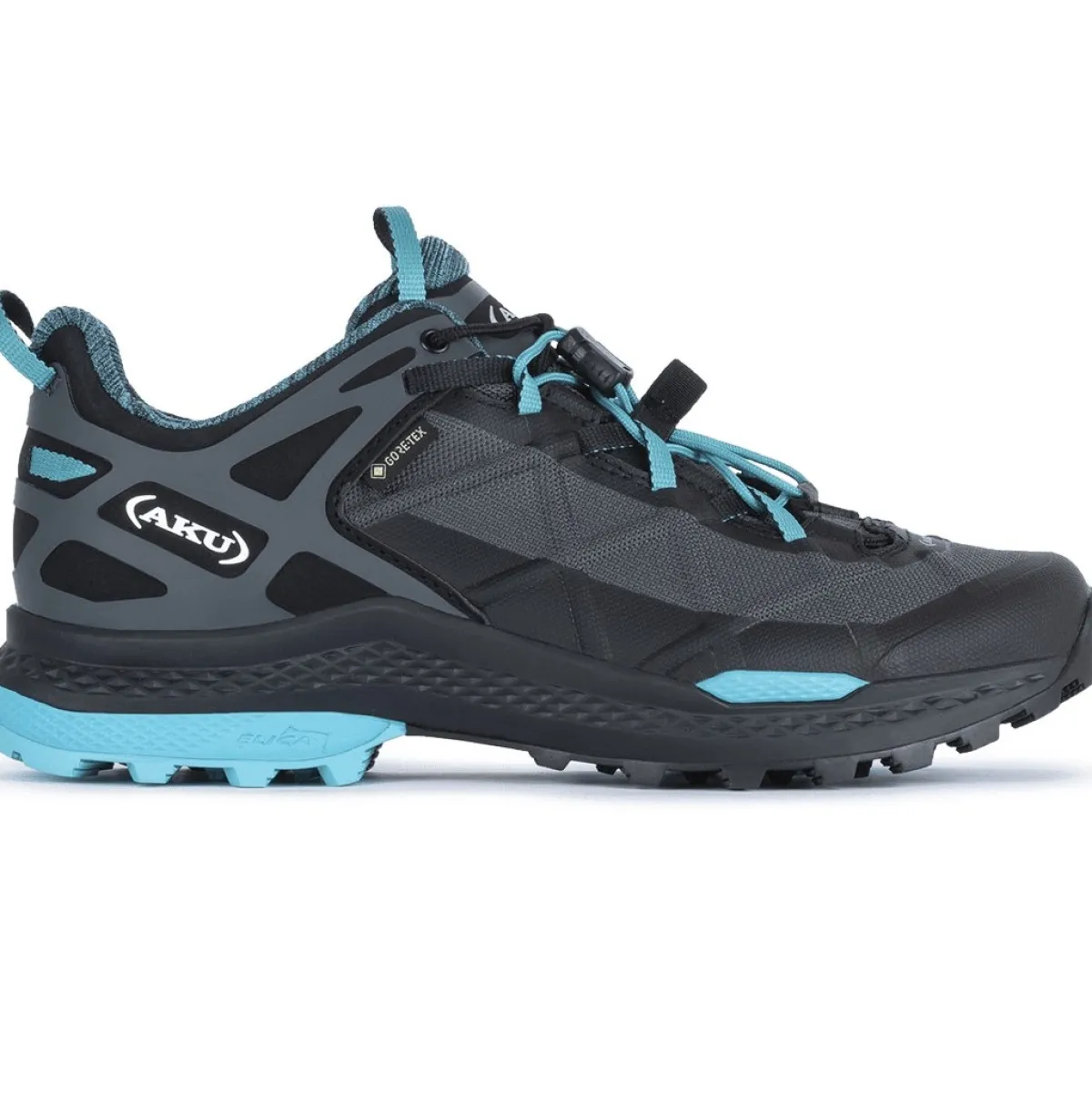 AKU Rocket DFS GTX W'S women's approach shoes Black/Turquoise Outlet