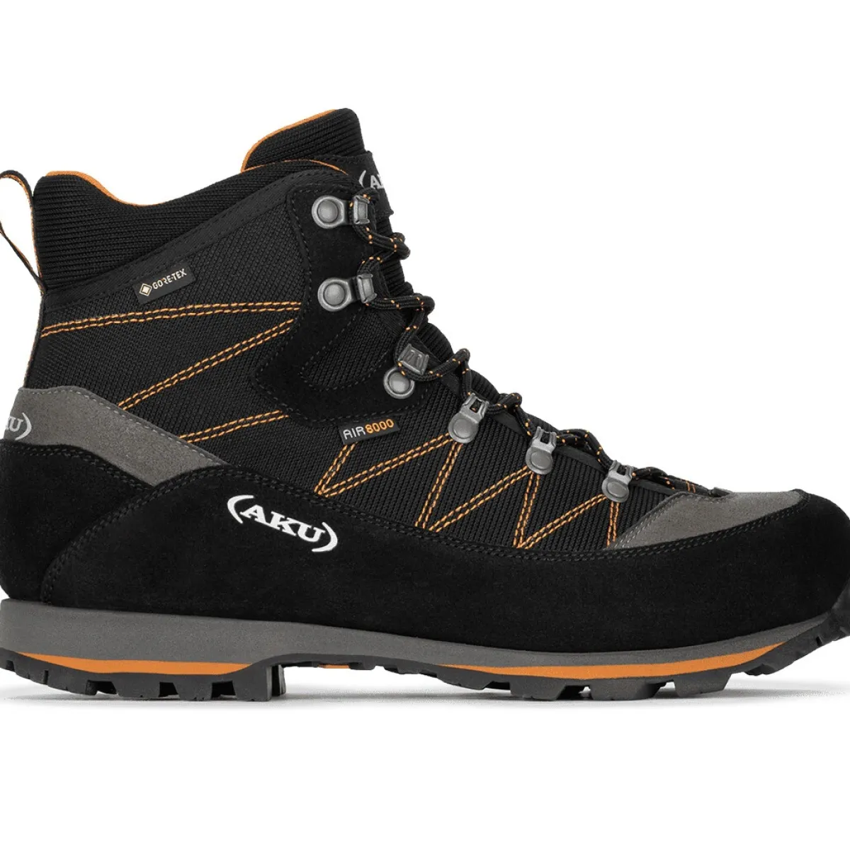 AKU Trekker Lite III Wide GTX trekking shoes Black/Orange New
