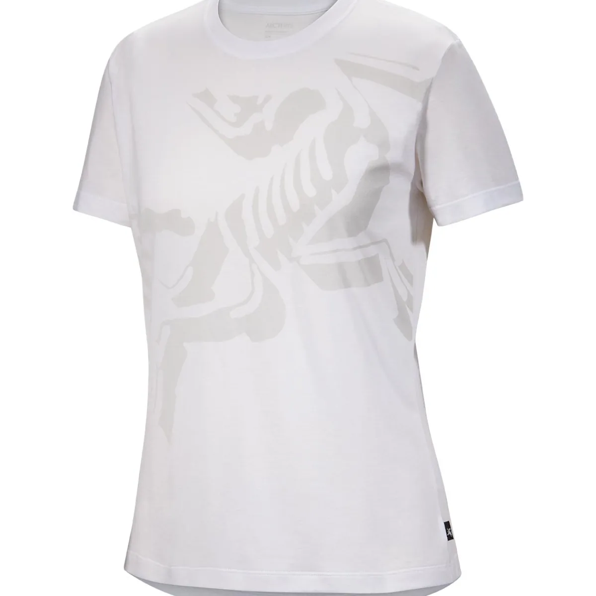 Arc'teryx Bird Cotton T-Shirt SS W women's t-shirt White Light Outlet
