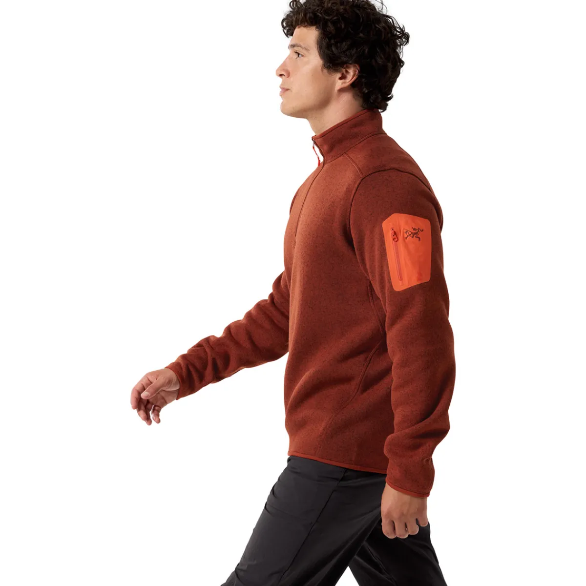 Arc'teryx Covert 1/2 Zip M men’s fleece Sequoia Heather/Solaris Sale