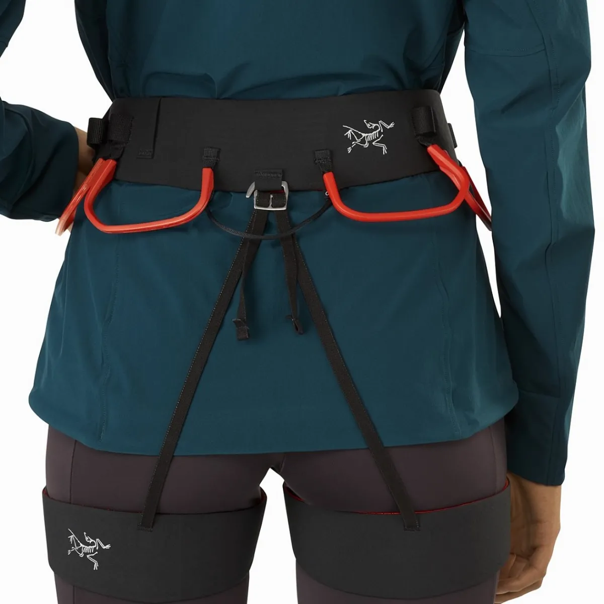 Arc'teryx C-Quence Woman women's climbing harness Black/Dynasty Hot