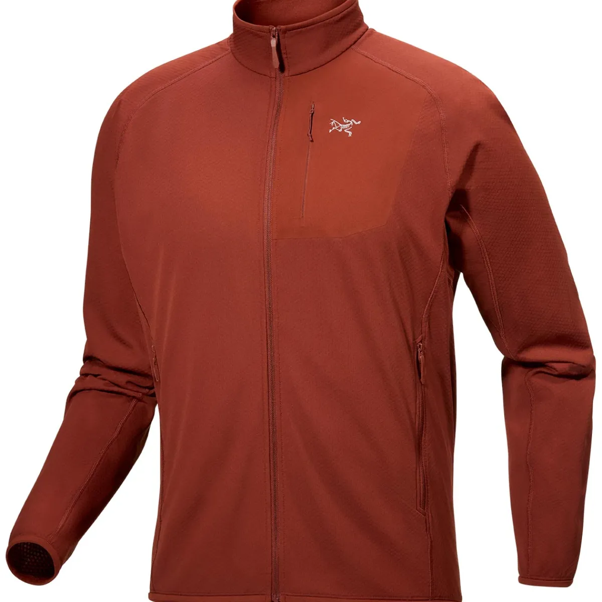 Arc'teryx Delta Jacket Men's technical polar fleece Sequoia Hot