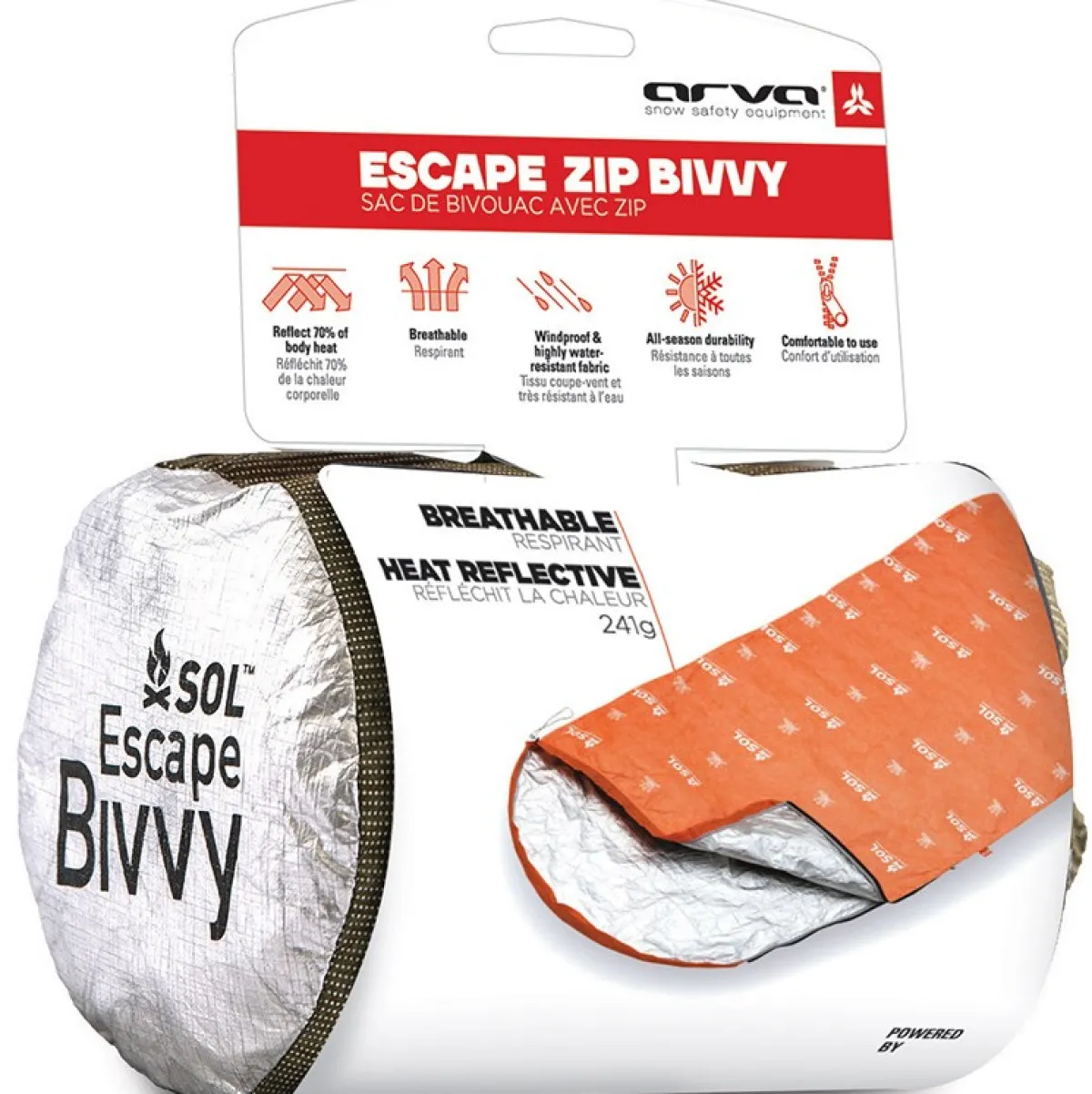 ARVA Escape Zip Bivvy bivouac bag Shop