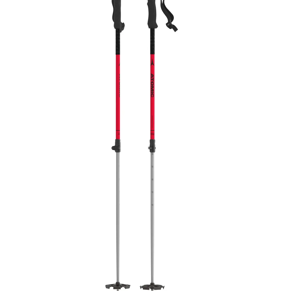 Atomic BCT Touring ski mountaineering poles Black/Silver Cheap