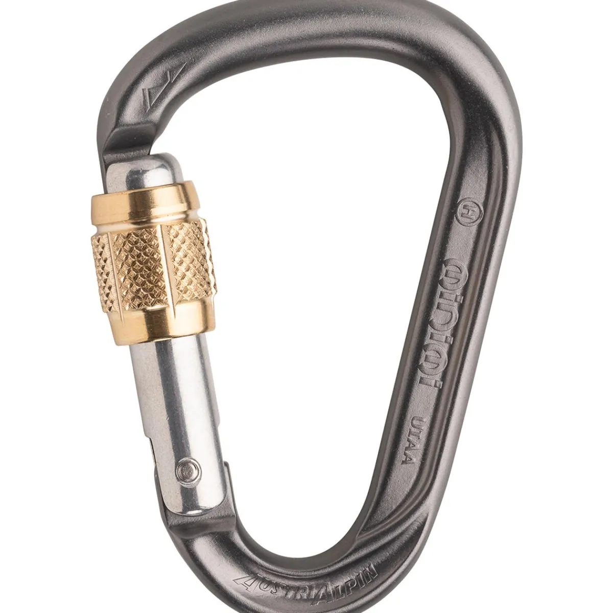 AustriAlpin HMS Mini.Mi screw-lock carabiner with brass sleeve Online