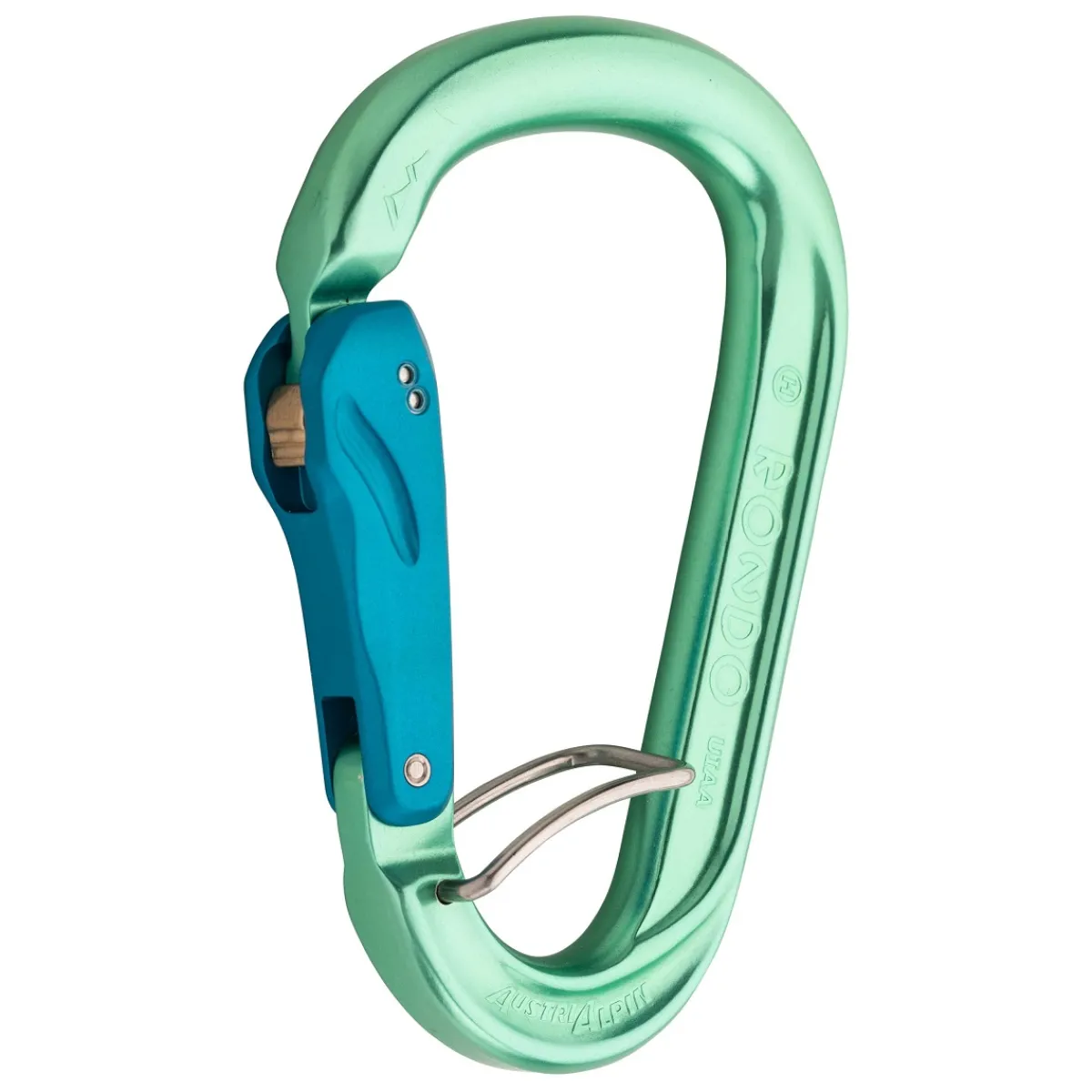 AustriAlpin HMS Rondo slide-autolock selfie carabiner Green Fashion