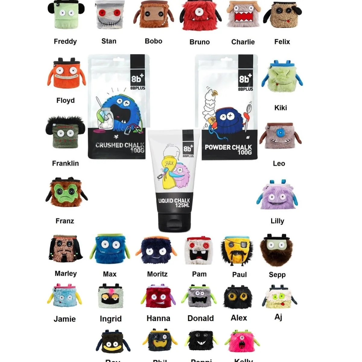 8bPlus 8b+ chalk and chalk bag Cheap