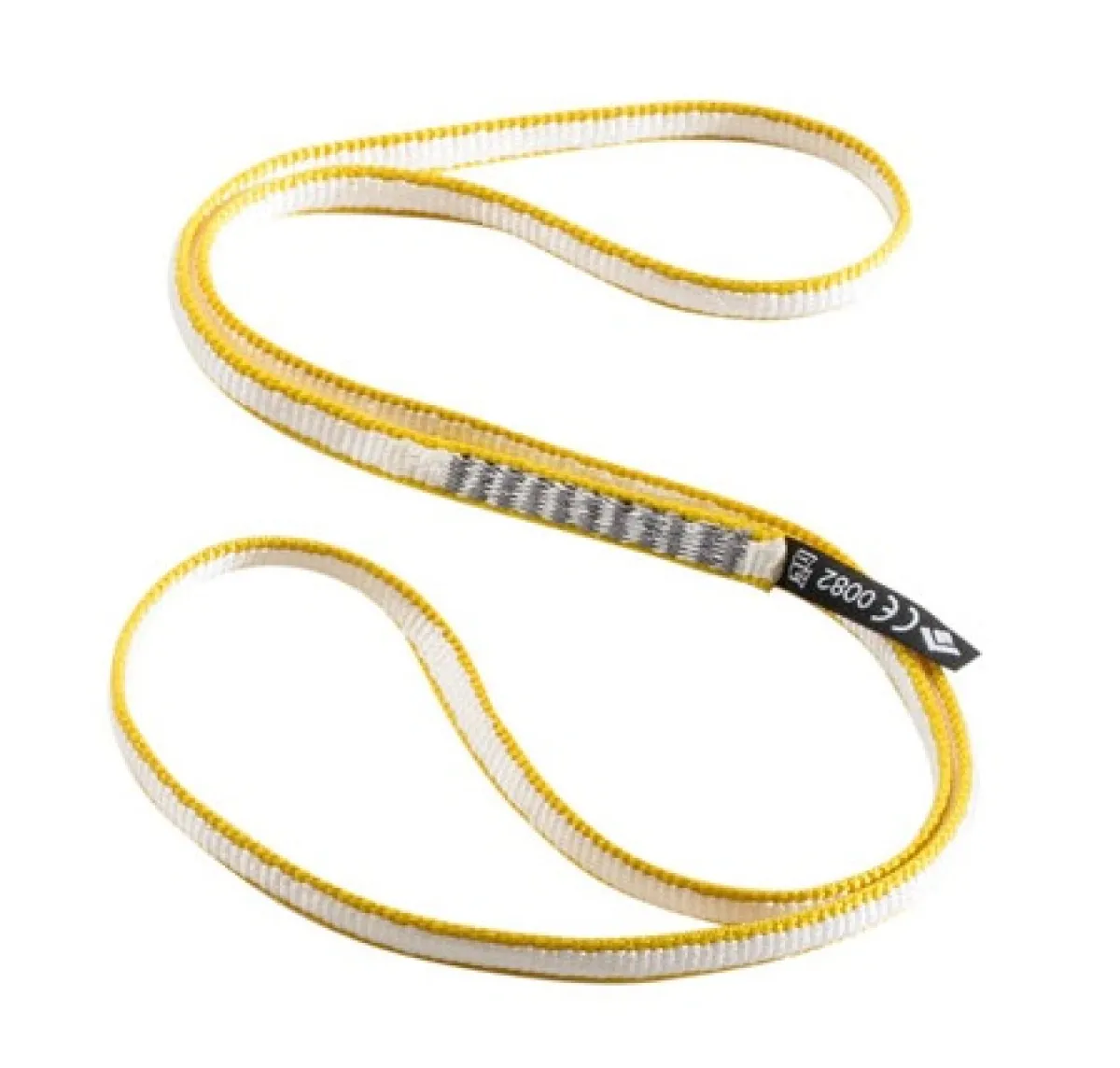 Black Diamond BD 10 mm Dynex Runner climbing sling White/Yellow New