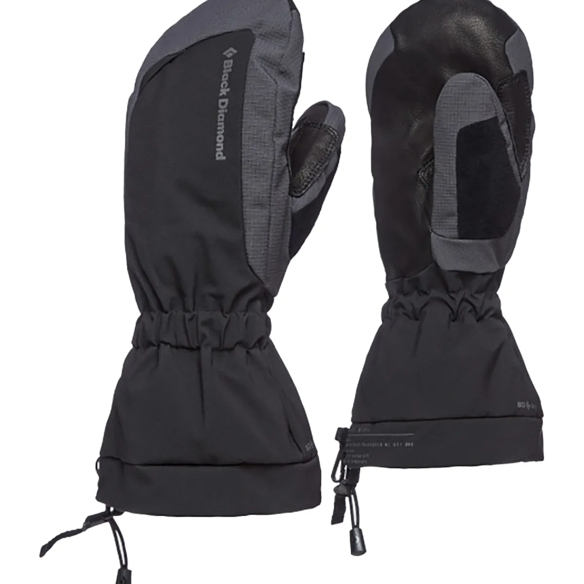 Black Diamond BD Glissade Mitts mountaineering glove Black Fashion