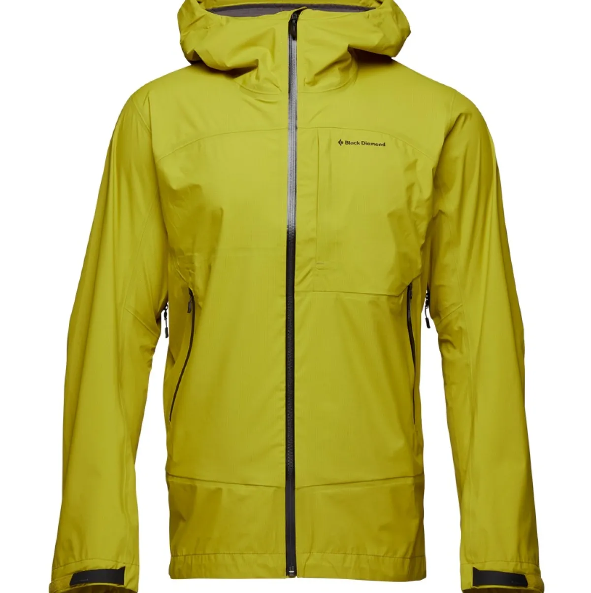 Black Diamond BD Highline men's hard shell jacket Crag Green Best