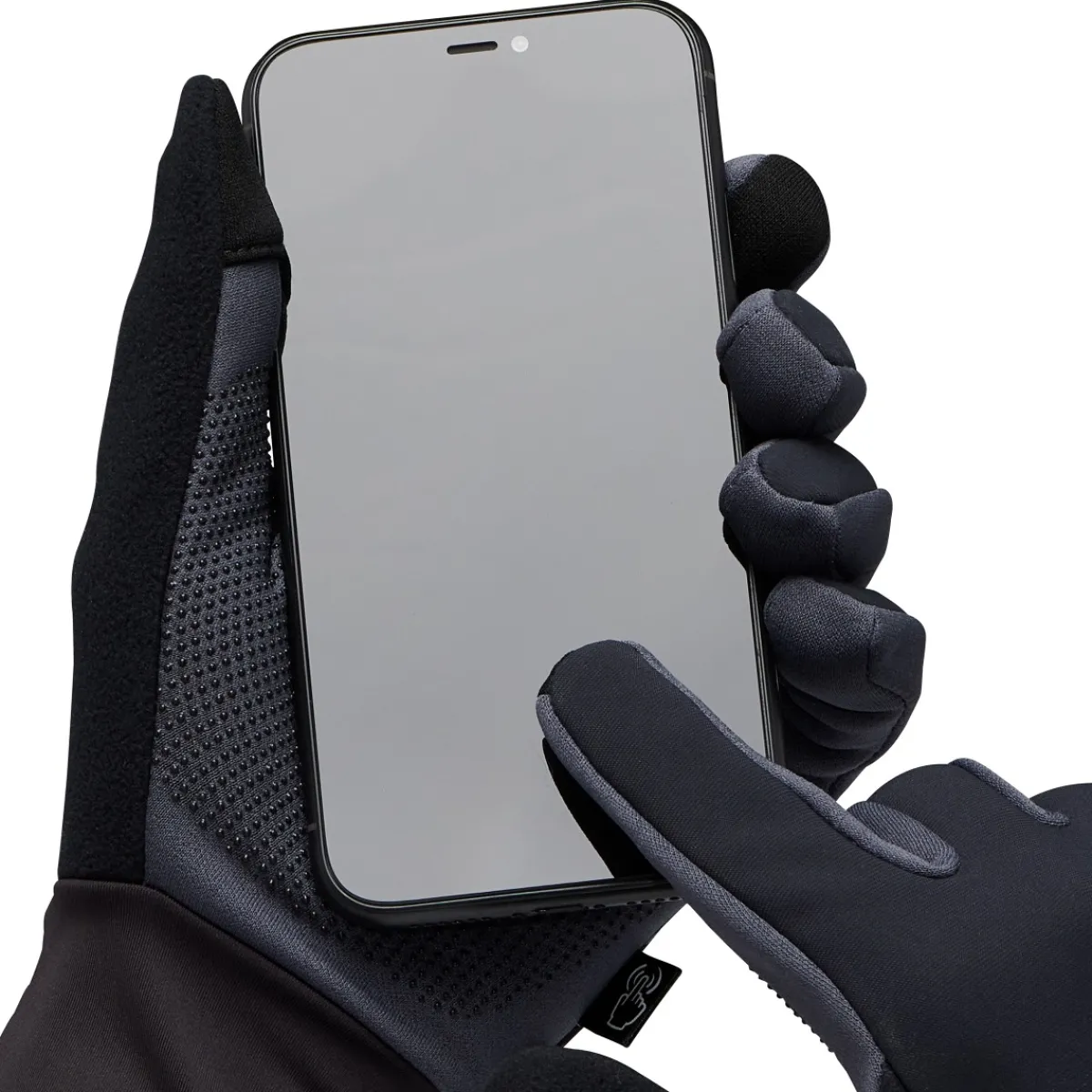 Black Diamond BD Hybrid Light Gloves multi-use gloves Black/Carbon Clearance