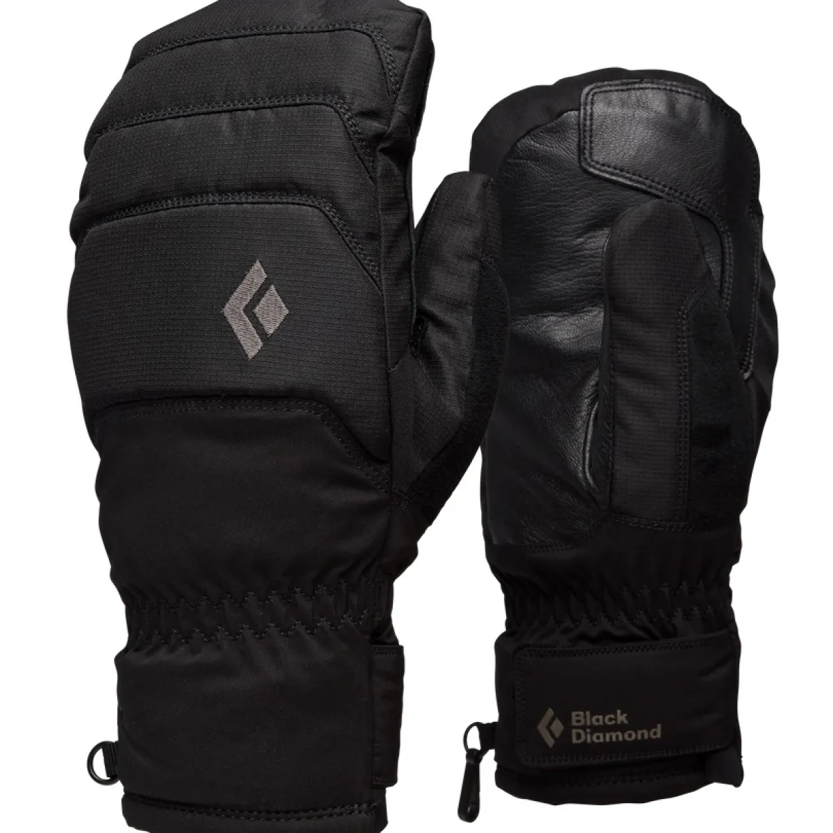 Black Diamond BD Mission Mx Mitts ski gloves Walnuts/Octane Flash Sale