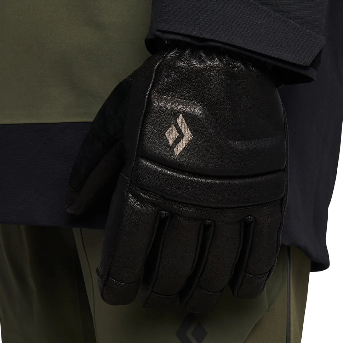 Black Diamond BD Spark ski mountaineering Gloves Black New