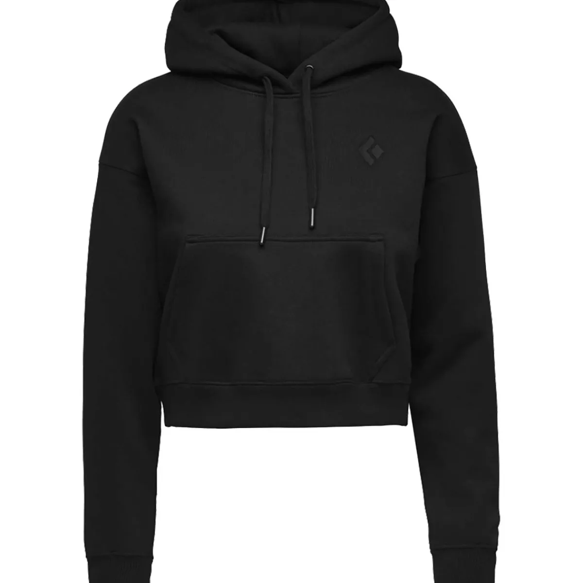 Black Diamond BD W Crop Pullover Hoody women's hoody Black Outlet
