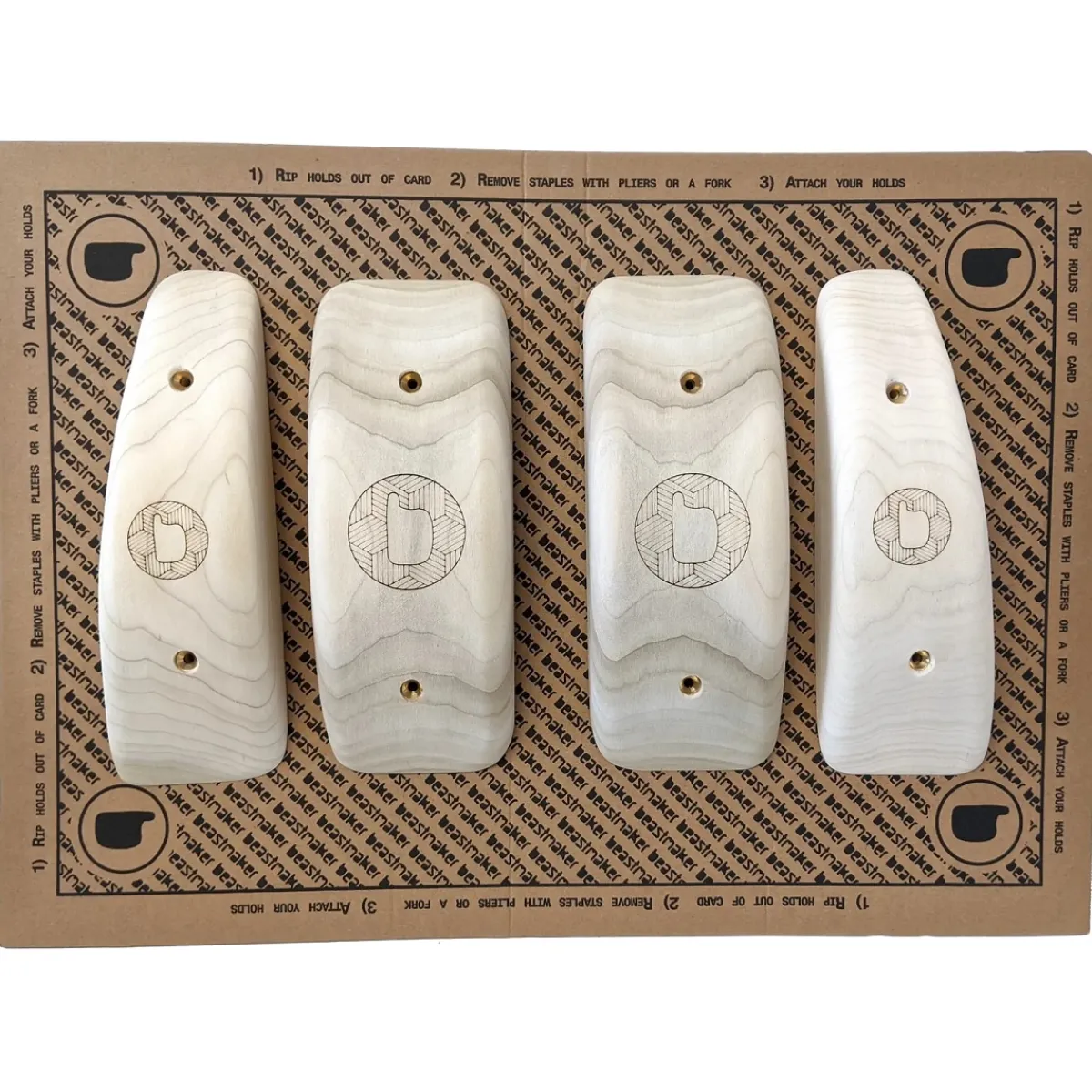 Beastmaker Classic Holds Set wooden climbing holds Sale