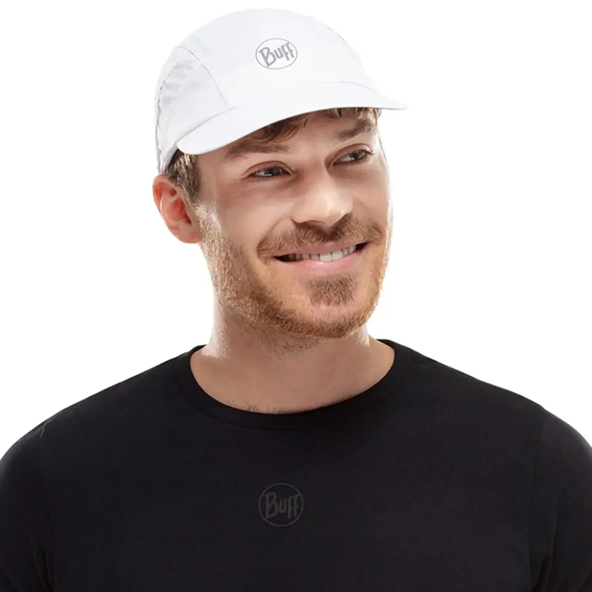 Original Buff Buff 5 Panel Go Cap R- Solid White New