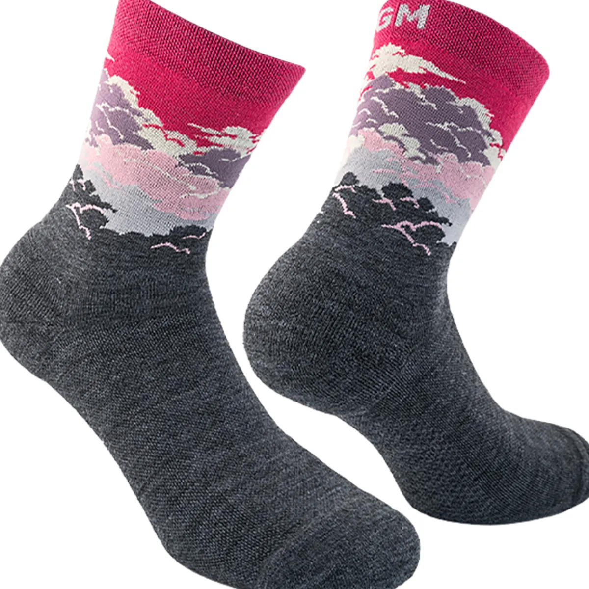 Calze GM Sport Cloud Regeneration Reactive trekking socks Corallo (Cloud) New