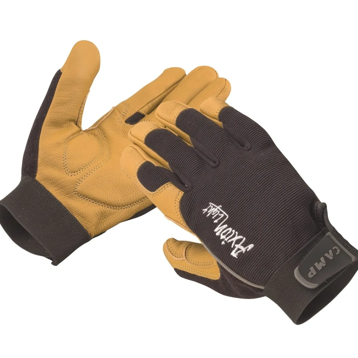 CAMP Axion Light belay work and via ferrata gloves Yellow/Black Online