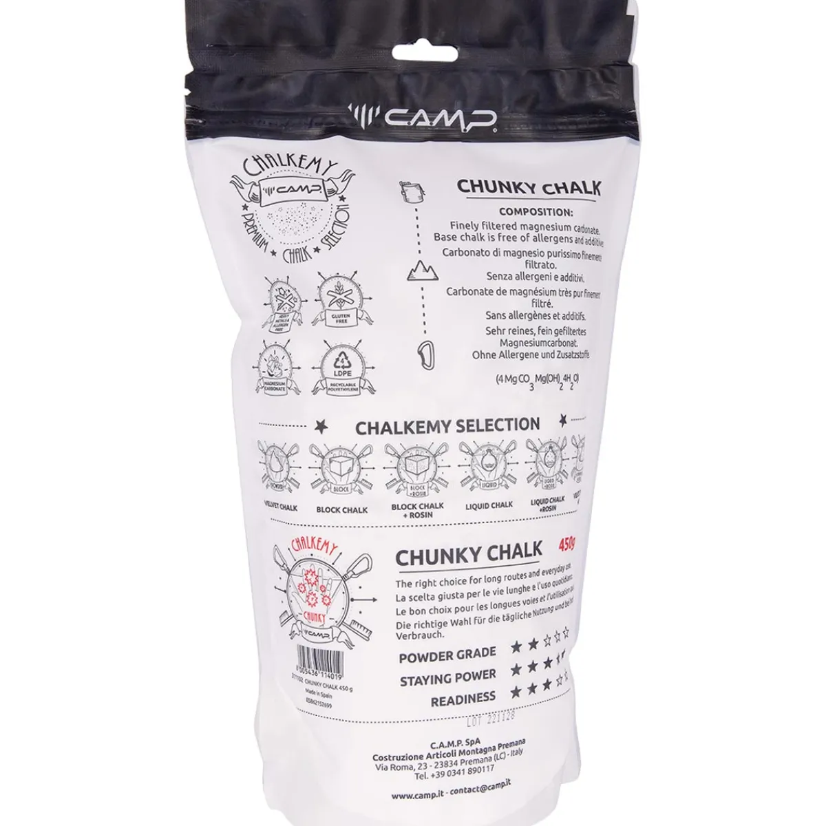 CAMP Chalkemy Chunky Chalk 450 g crushed chalk Clearance