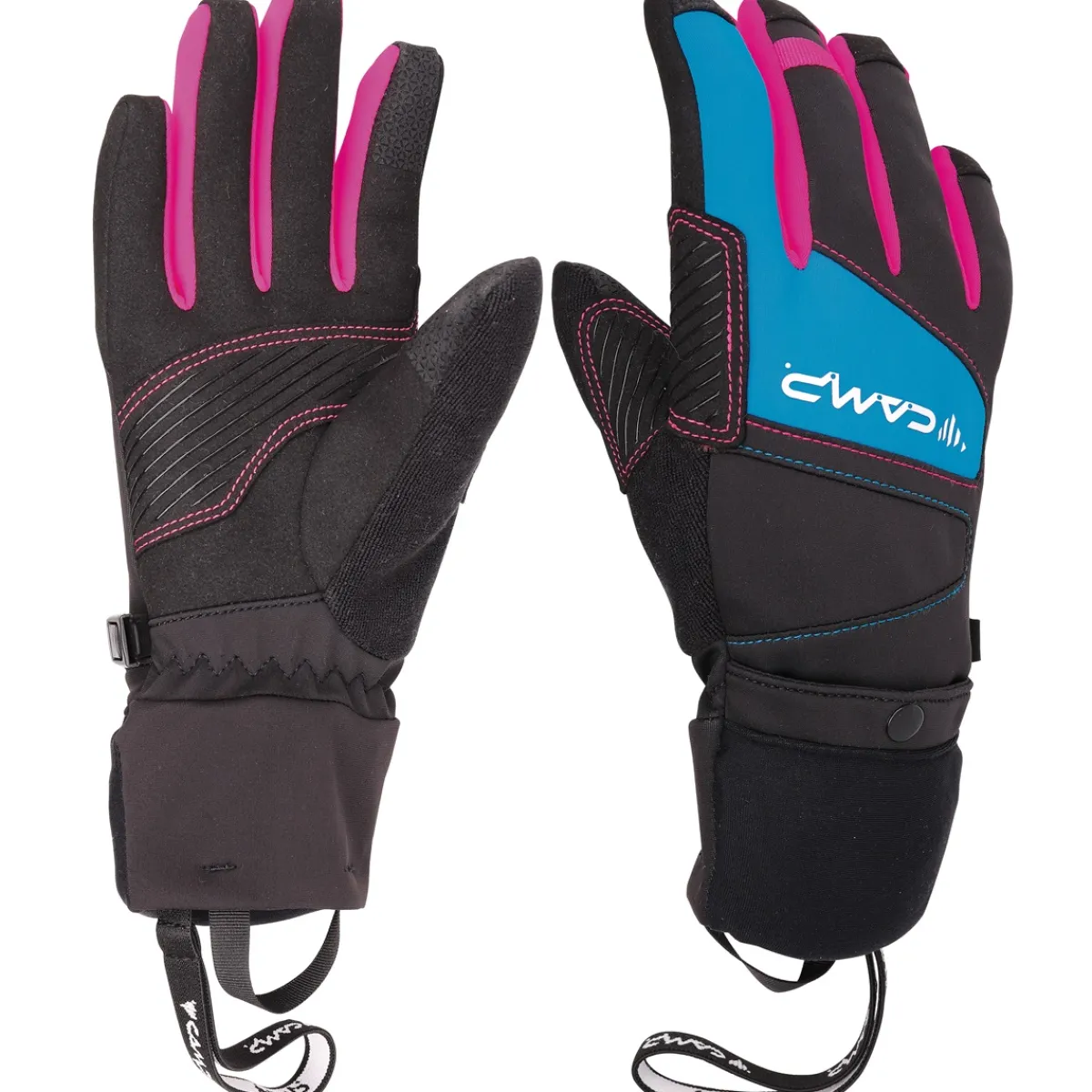 CAMP G Comp Warm Lady women's ski-mountaineering gloves Black/Pink Fluo Cheap