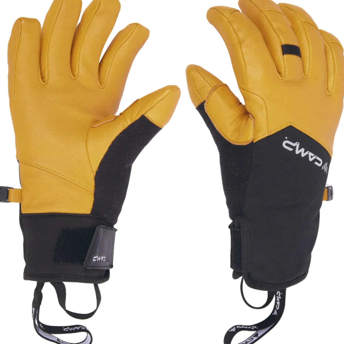 CAMP G Crest mountaineering gloves Black/Yellow Discount