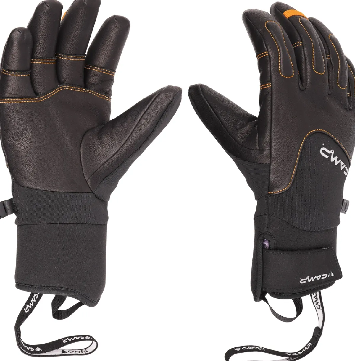 CAMP Geko Guide mountaineering gloves Black/Orange Cheap