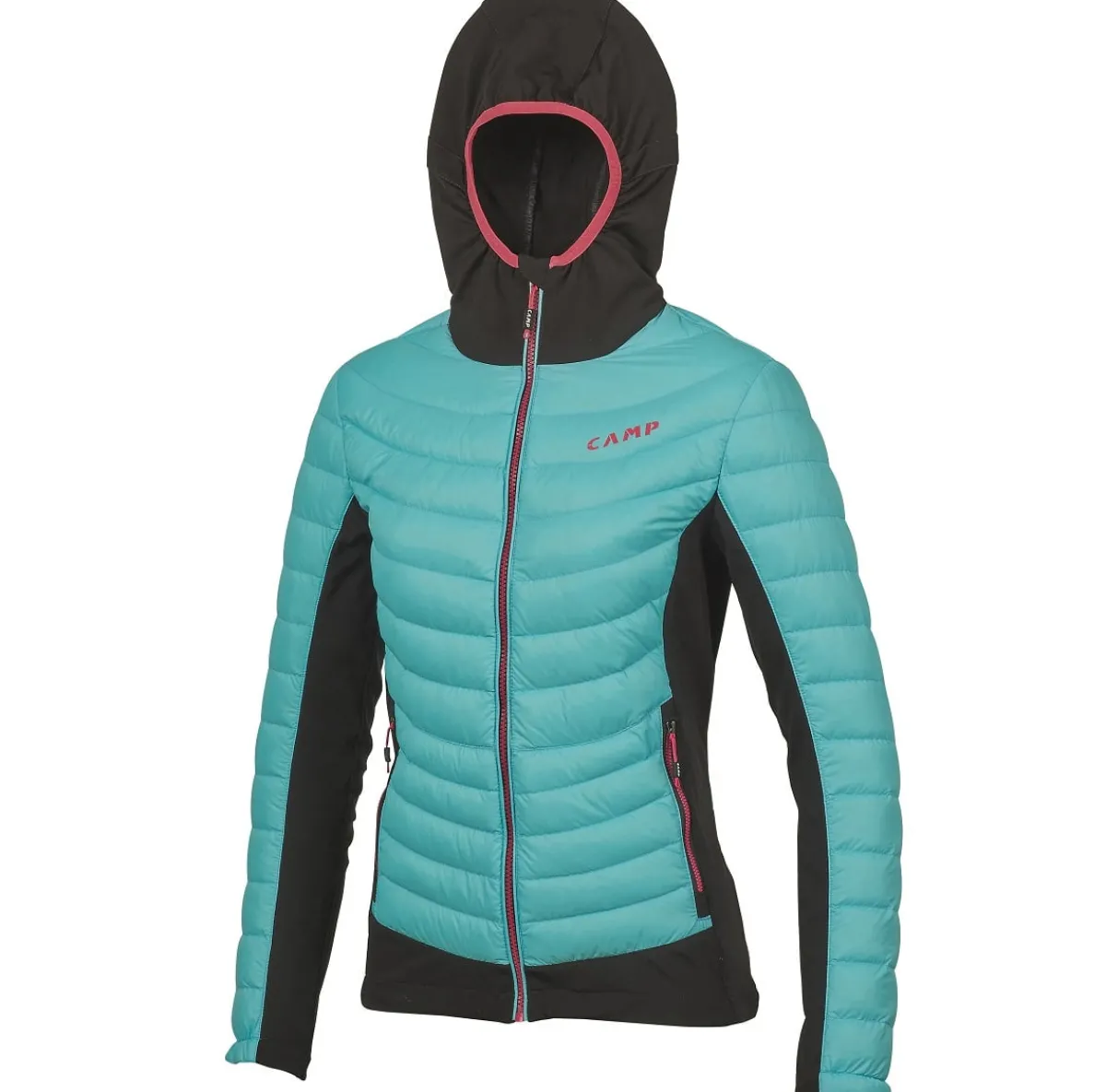 CAMP Hybrid Jacket Lady women's down jacket Blu Pastello/Nero Best Sale