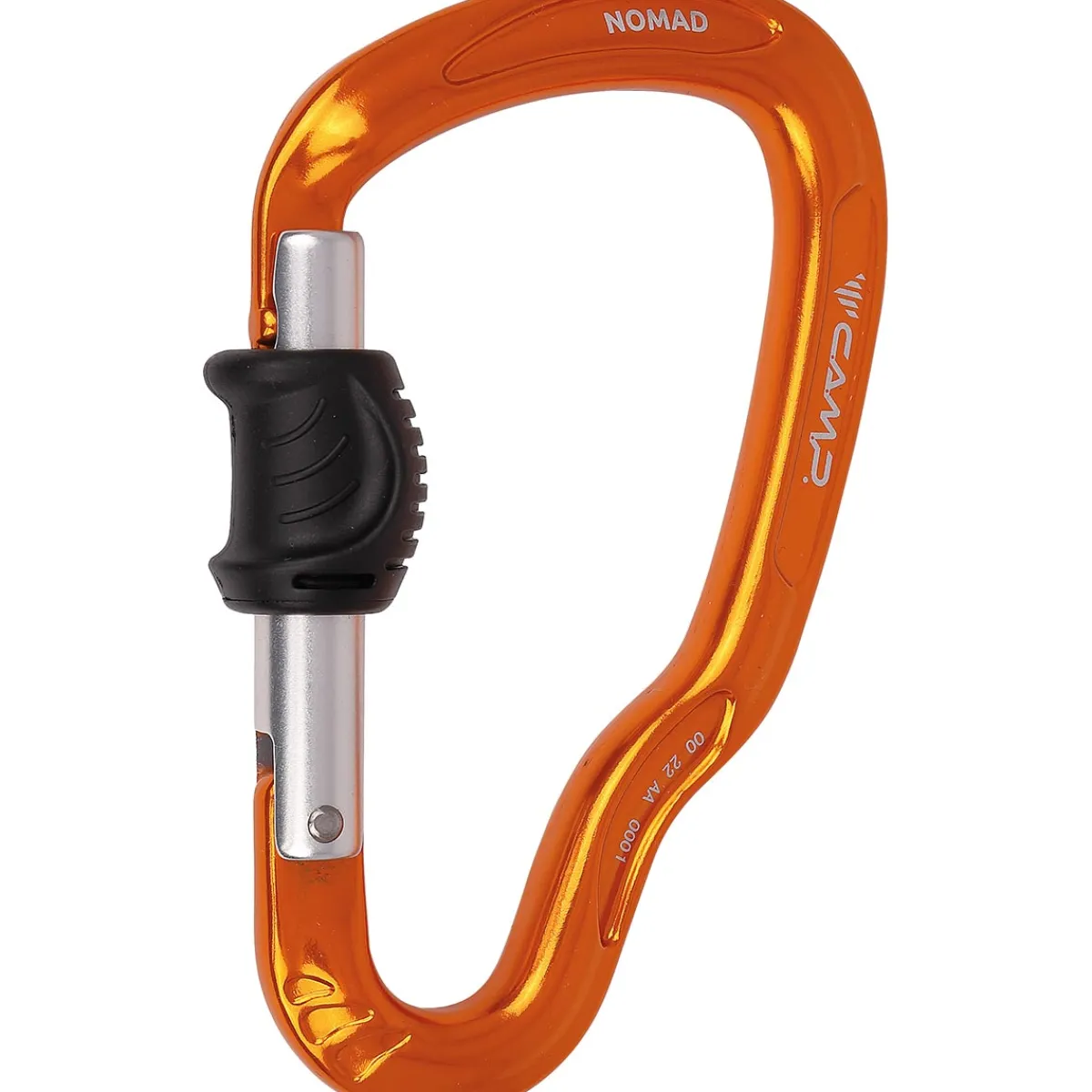 CAMP Nomad carabiner via ferrata Orange Flash Sale
