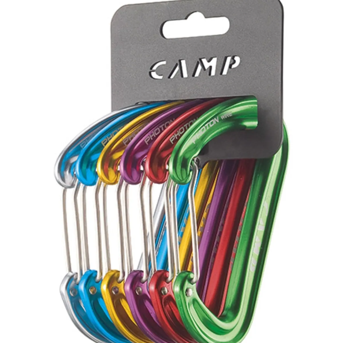 CAMP Rack Pack Photon Wire set of 6 climbing carabiners Cheap