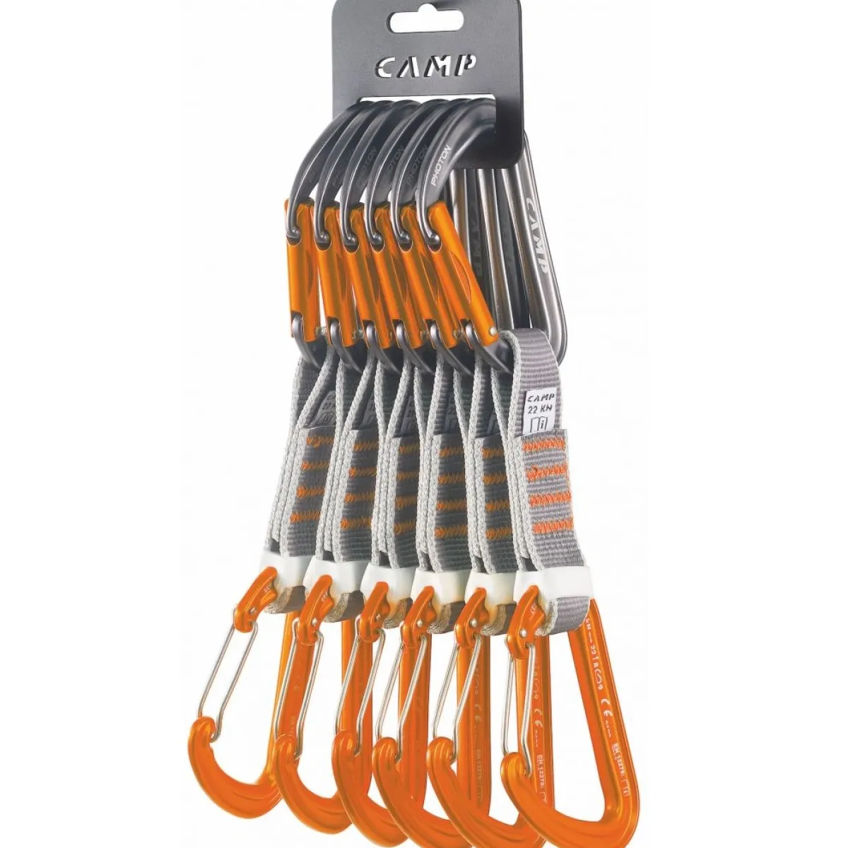 CAMP Set 6 Photon Express KS Mixte 6 pack climbing quickdraw Flash Sale