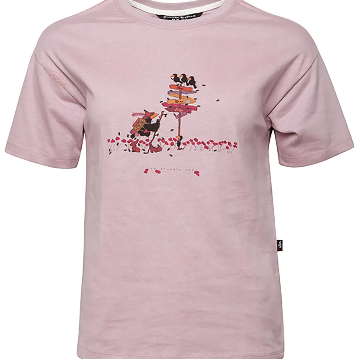Chillaz Leoben Pilgrem women's t-shirt Violet Outlet