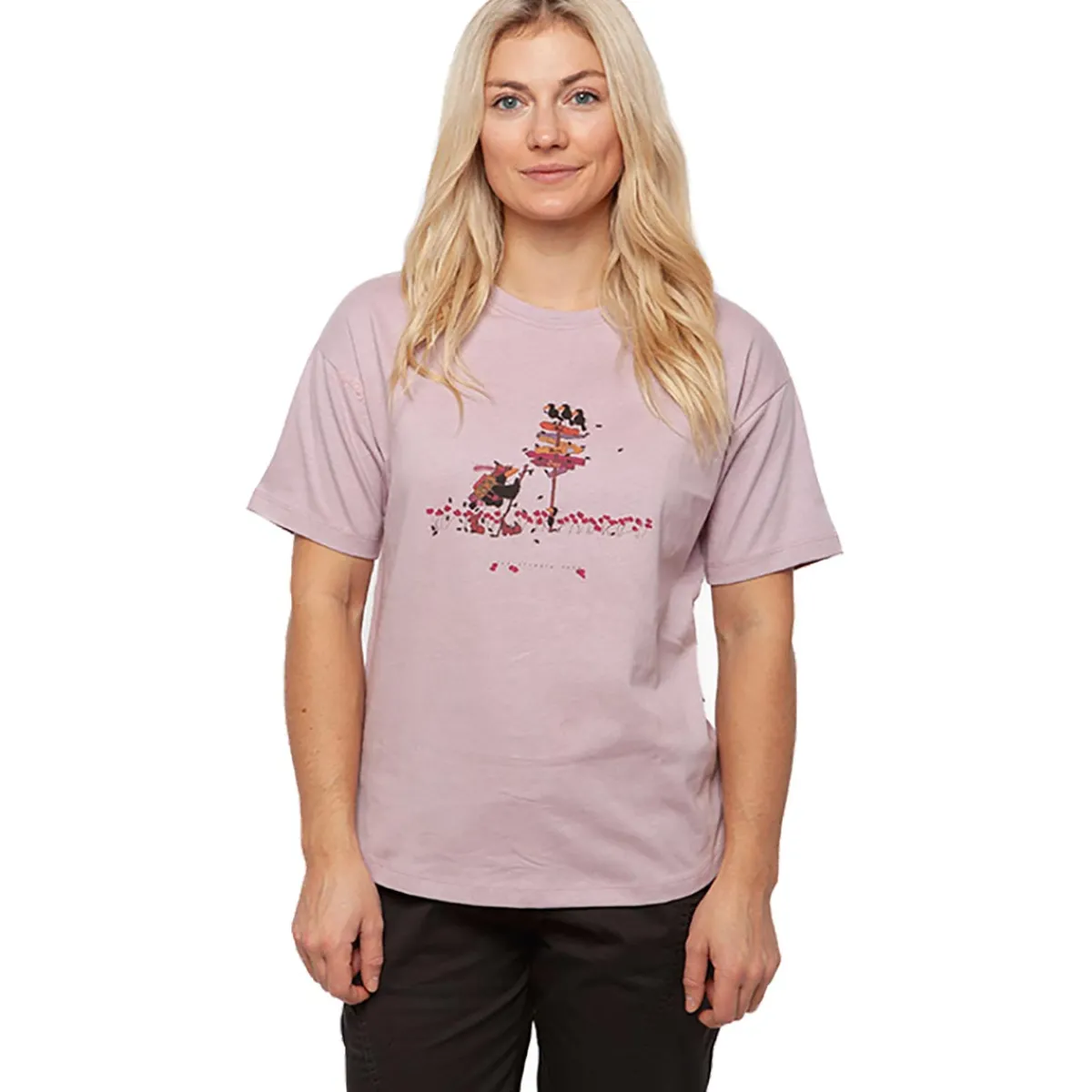 Chillaz Leoben Pilgrem women's t-shirt Violet Outlet