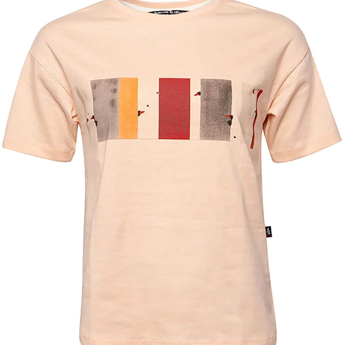 Chillaz Leoben Rainbow women's t-shirt Coral New