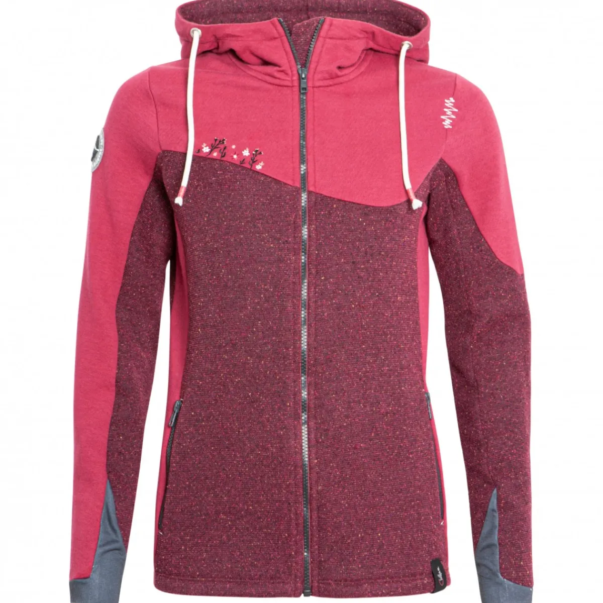 Chillaz Rock Jacket women's sweater Anthrazit Melange Clearance