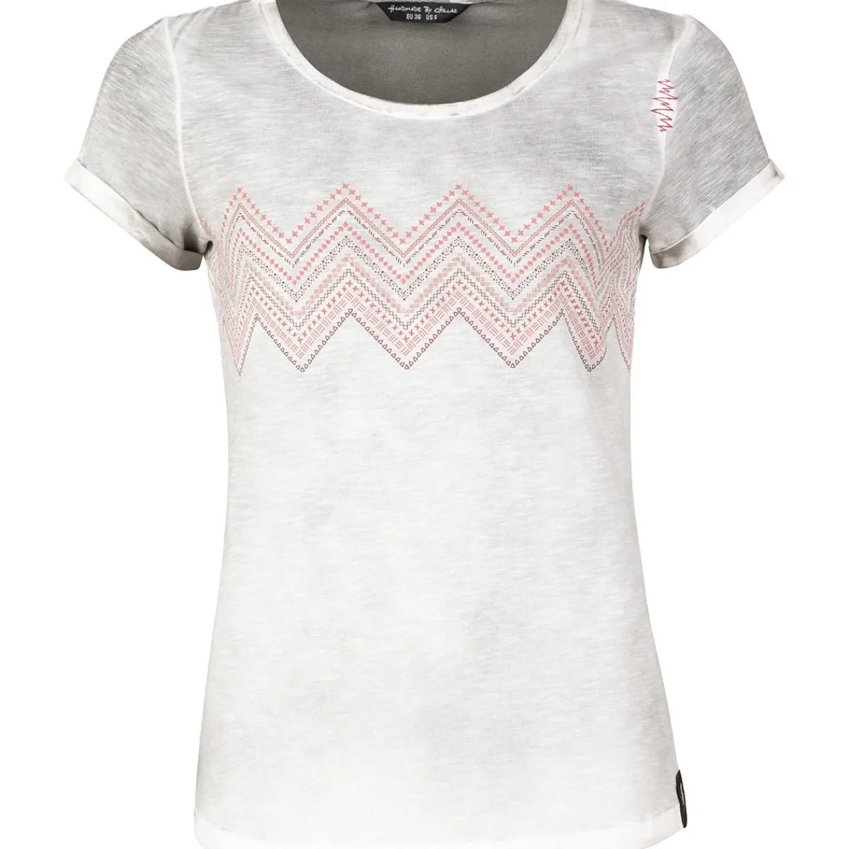 Chillaz Ötztal Zigzag Ornament Women's t-shirt Black Washed Store