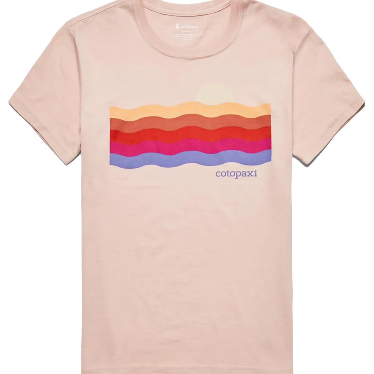 Cotopaxi Disco Wave Organic T-S W Women's T-shirt Graphite Best