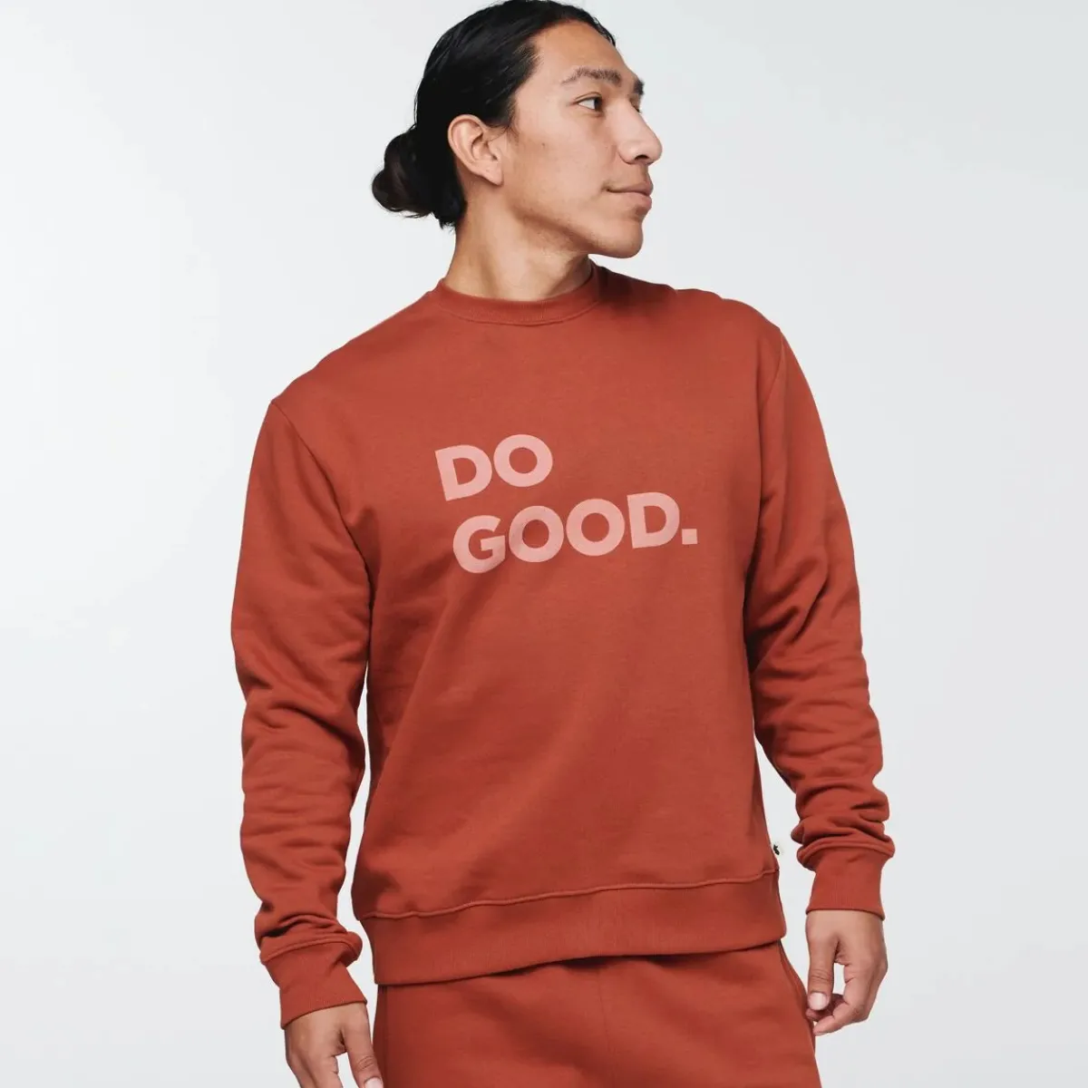 Cotopaxi Do Good Crew Sweatshirt M Men's sweater Spice Hot