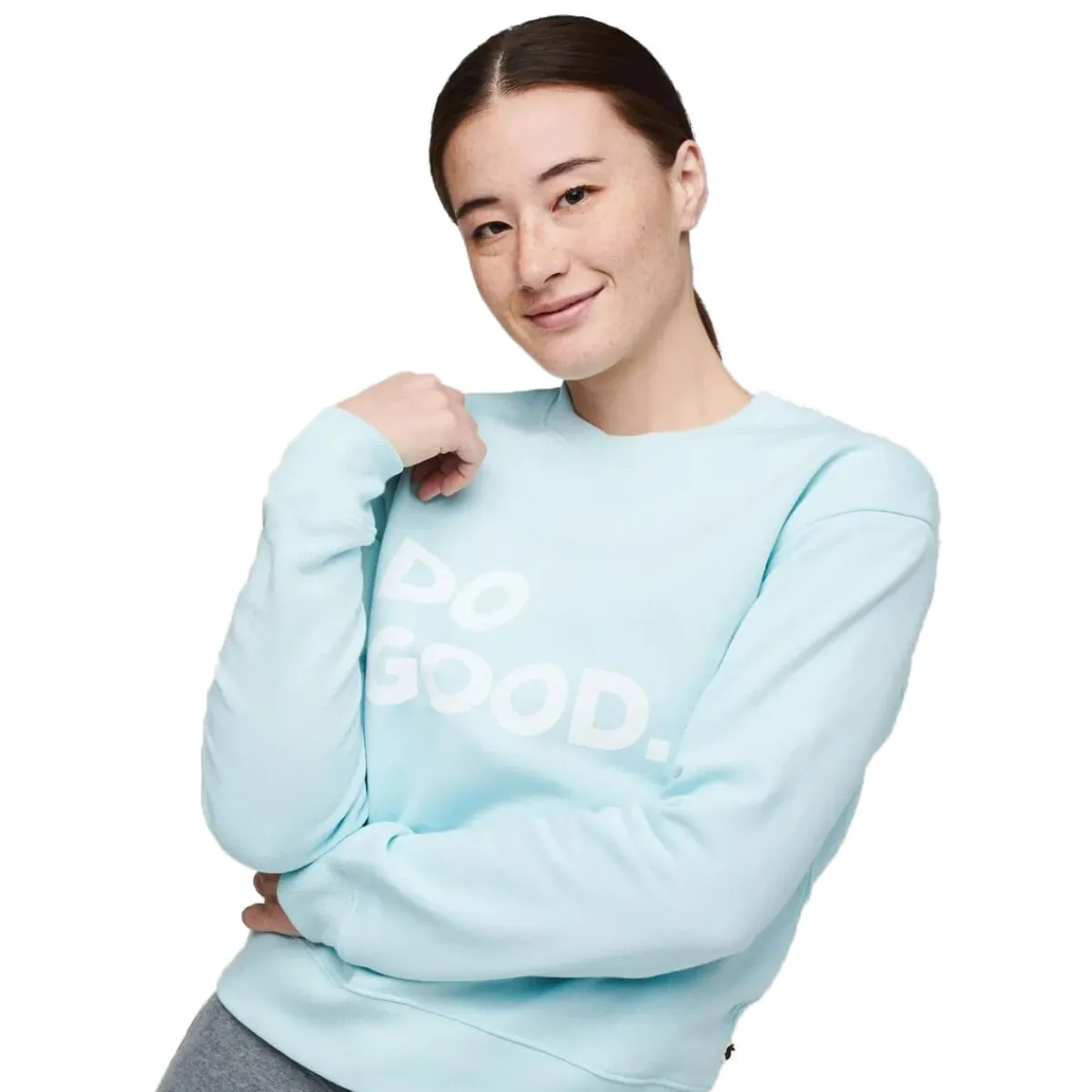Cotopaxi Do Good Crew Sweatshirt woman's sweatshirt Maritime Clearance
