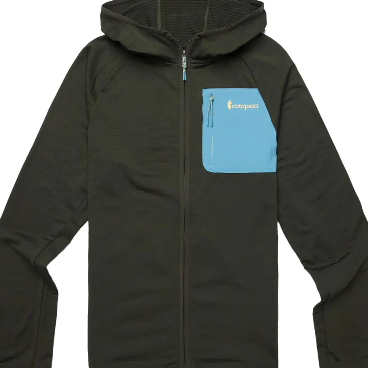 Cotopaxi Otero Fleece Full-Zip Hooded Jacket men's polar fleece Wood New