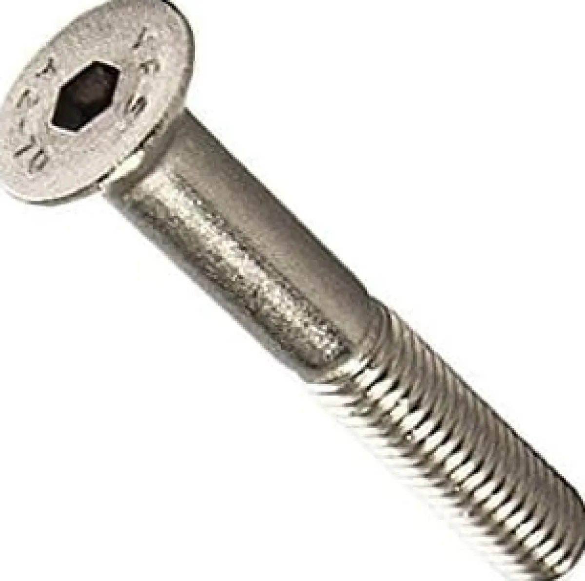 Oliunìd Countersunk bolt 10 x 70 mm with flat head for climbing holds Clearance