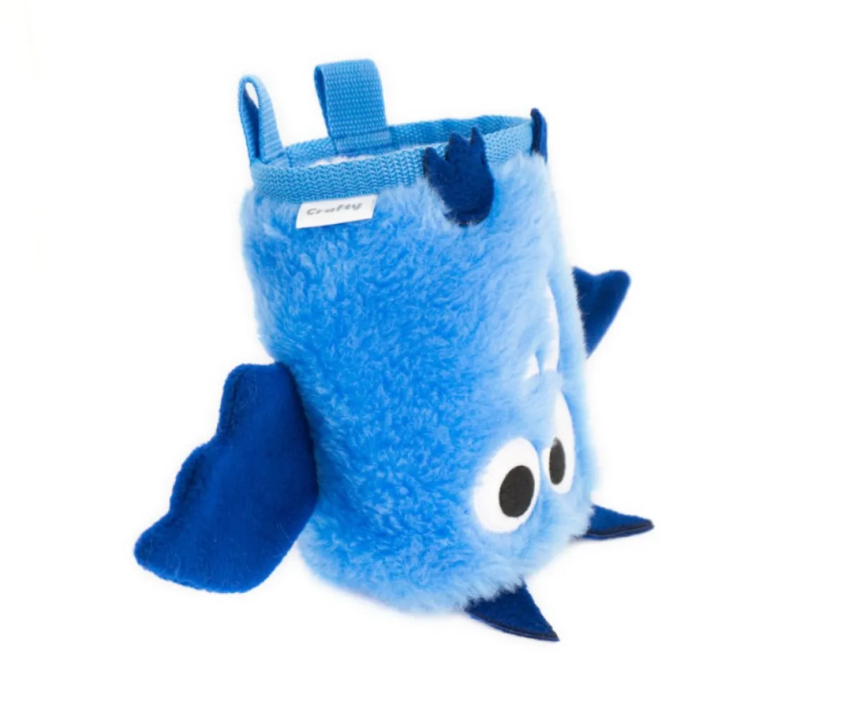 Crafty Climbing Blue Bat chalk bag Online