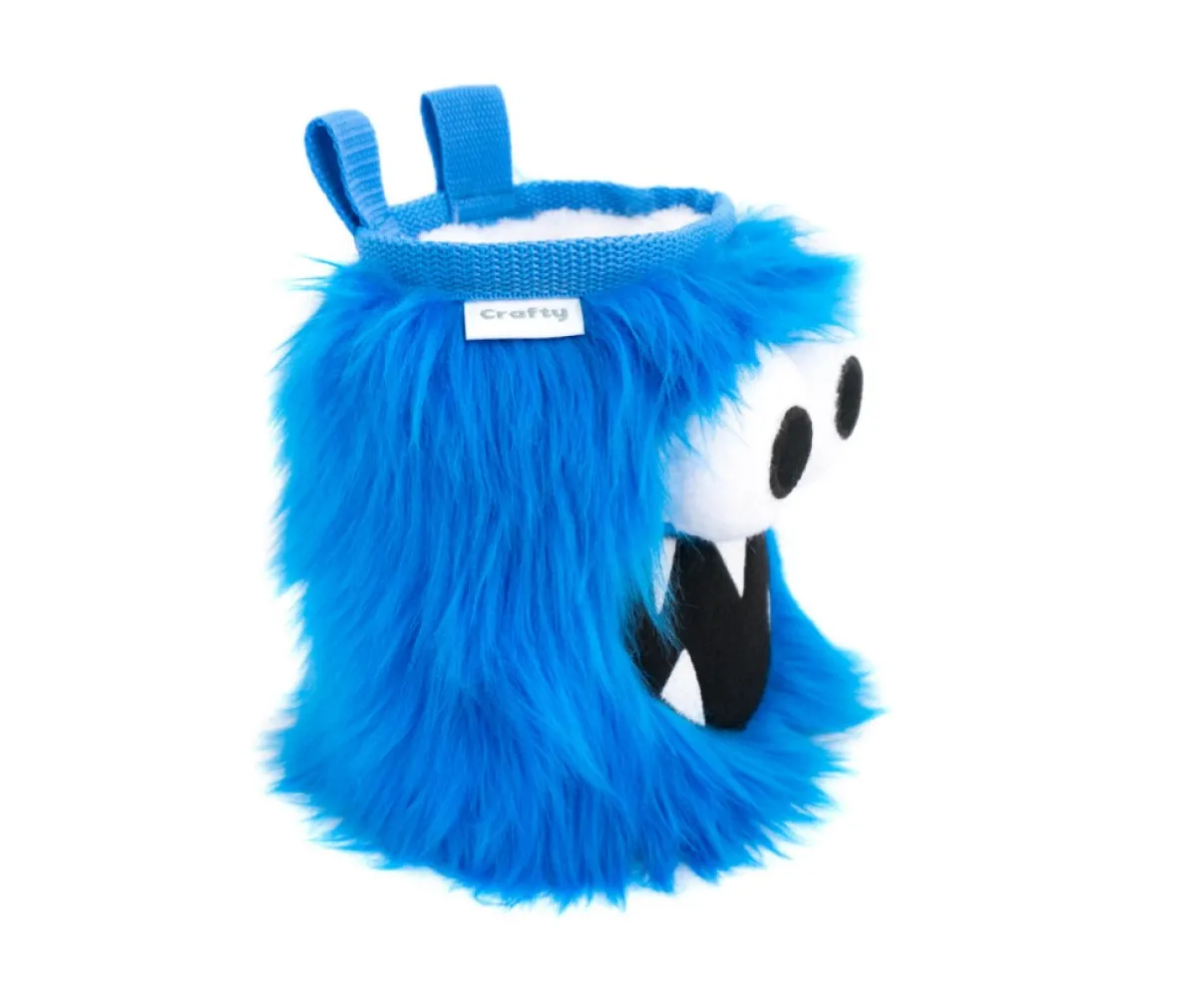 Crafty Climbing Blue Five Toothed Monster chalk bag Store