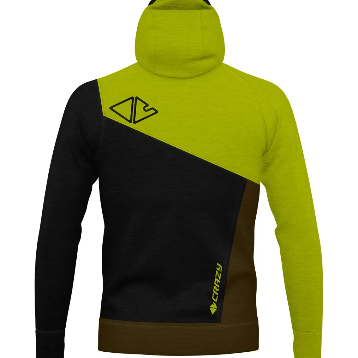Crazy Idea Pull Gulliver Man men's technical polar fleece New