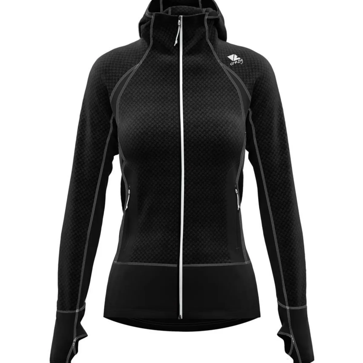 Crazy Idea Pull Inspire Woman women's technical polar fleece Best