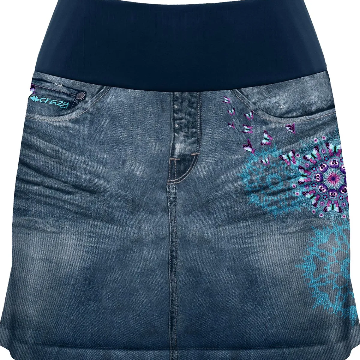 Crazy Idea Skort Hidrogen Woman women's skirt Mandala Flash Sale