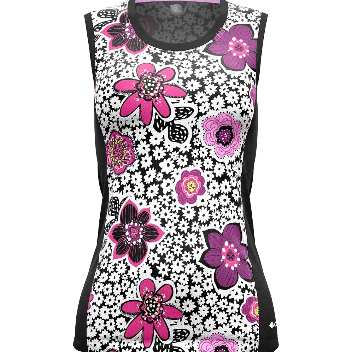 Crazy Idea Top Sirio women's vest top Flower Best