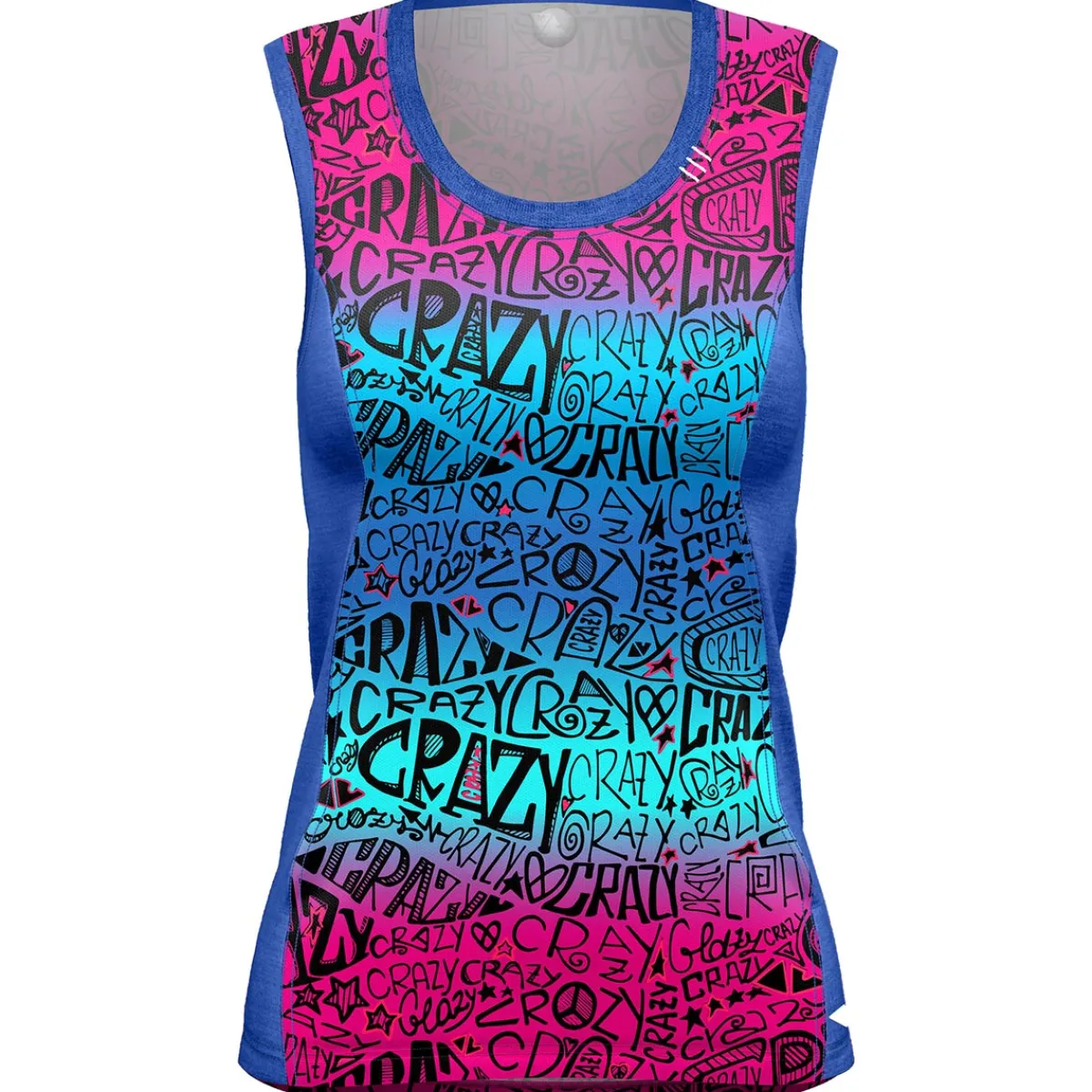 Crazy Idea Top Sirio women's vest top Flower Best