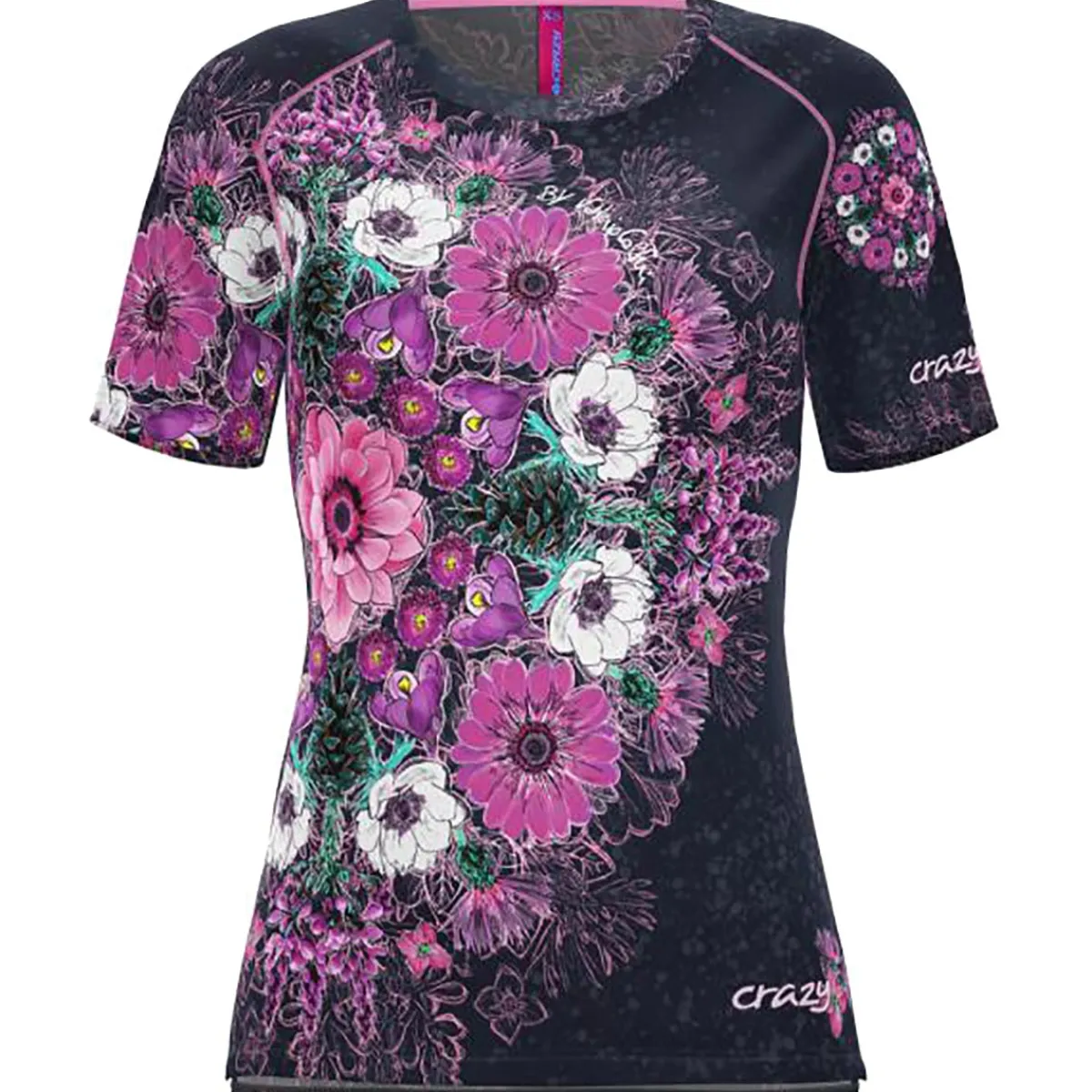 Crazy Idea T-Shirt Wonder Magic women's t-shirt Mandala Cheap