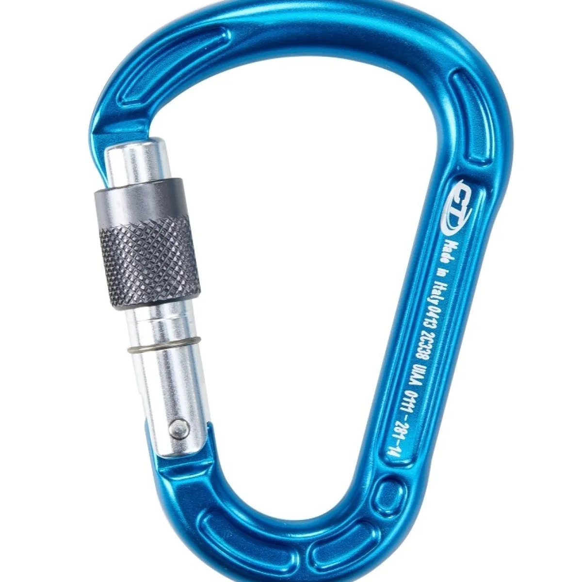 Climbing Technology CT Concept SG screw-lock climbing carabiner Blue Discount